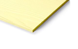 Fassadenplatten Plank Original CP 510 Elfenbein Zedern-Optik 8 x 180 x 3600 mm