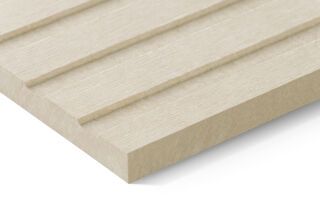Fassadenplatten Patina Inline NXT P 545 beige 9,5 x 1250 x 2500 mm
