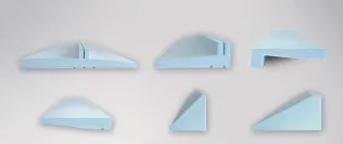 ISO-TOP FENSTERBANKFORMTEILE