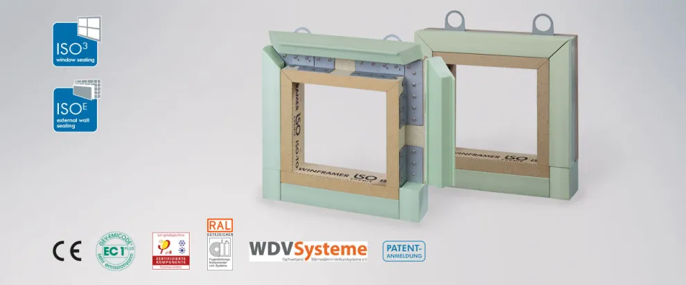 VORWANDMONTAGESYSTEM ISO-TOP WINFRAMER „TYP 1“ PREFAB