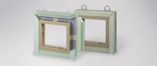 VORWANDMONTAGESYSTEM ISO-TOP WINFRAMER „TYP 1“ PREFAB