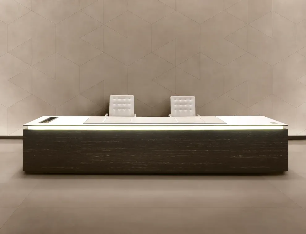 Wandfliese Esagono + Triangolo Pumice