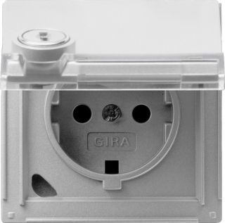 SCHUKO KD Schloss gleich + BSFGira TX_44 (WG UP) F Alu