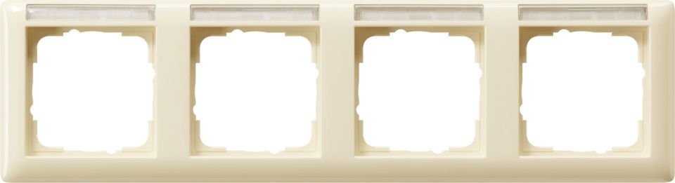 Gira Standard 55 Abdeckrahmen mit Beschriftungsfeld Gira Standard 55 Abdeckrahmen mit Beschriftungsfeld