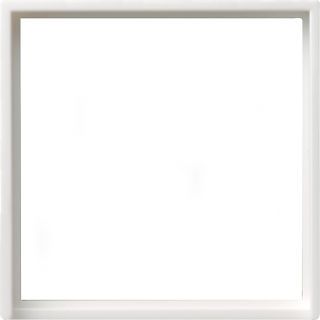 Adapterrahmen quadr. 50 x 50 mmSystem 55 Reinweiß