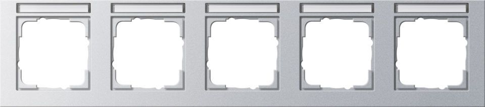 Gira E2 Abdeckrahmen mit Beschriftungsfeld Gira E2 Abdeckrahmen mit Beschriftungsfeld