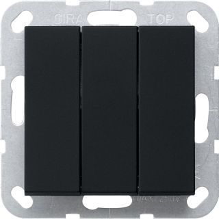 Wipptaster BS 3f SchließerSystem 55 Schwarz m