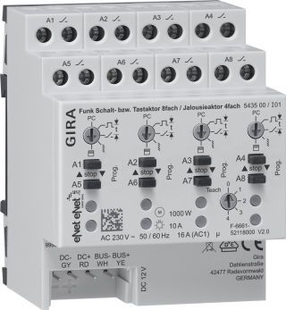 Funk Schalt-/Tastakt. 8f/Jal.akt. 4f REGGira eNet