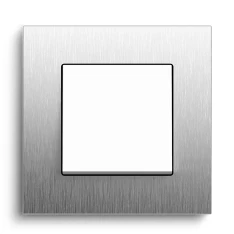 Gira Esprit Metall, Edelstahl