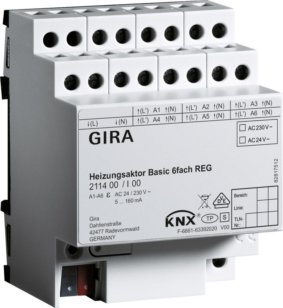 Gira KNX Heizungsaktor