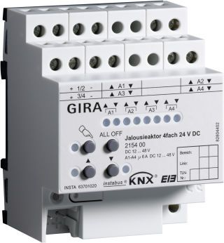 Jal.aktor 4f DC 24 V HandKNX REG
