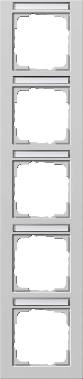 Gira E2 Abdeckrahmen mit Beschriftungsfeld Gira E2 Abdeckrahmen mit Beschriftungsfeld