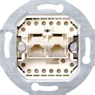 UAE/IAE-Anschlussdose 2 x 8-p 8/8 SRKEinsatz