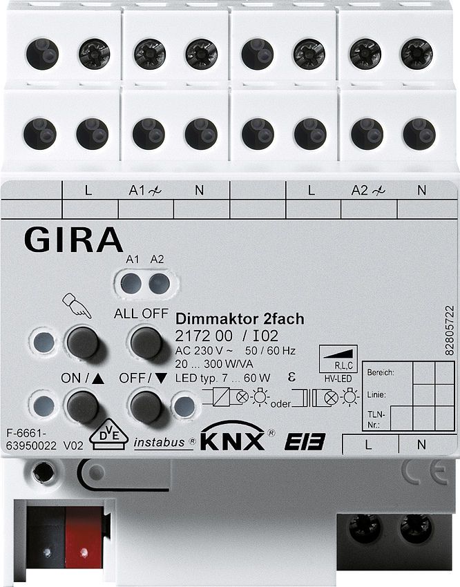 Gira KNX Dimmaktor