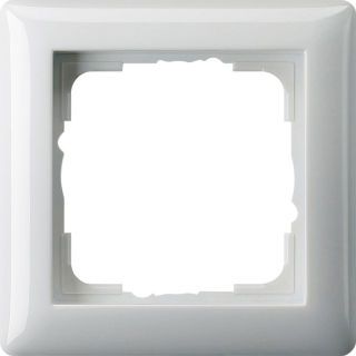 Abdeckrahmen 1fStandard 55 Reinweiß