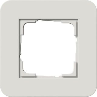 Abdeckrahmen 1fGira E3 Hellgrau/Anthrazit