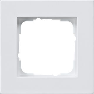 Abdeckrahmen 1f flachGira E2 Reinweiß m