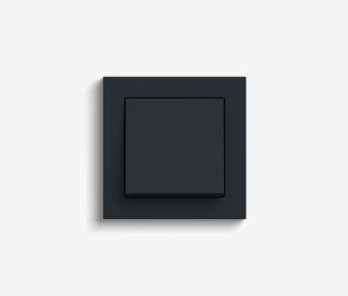 Gira Schalter, Design E2 Schwarz matt