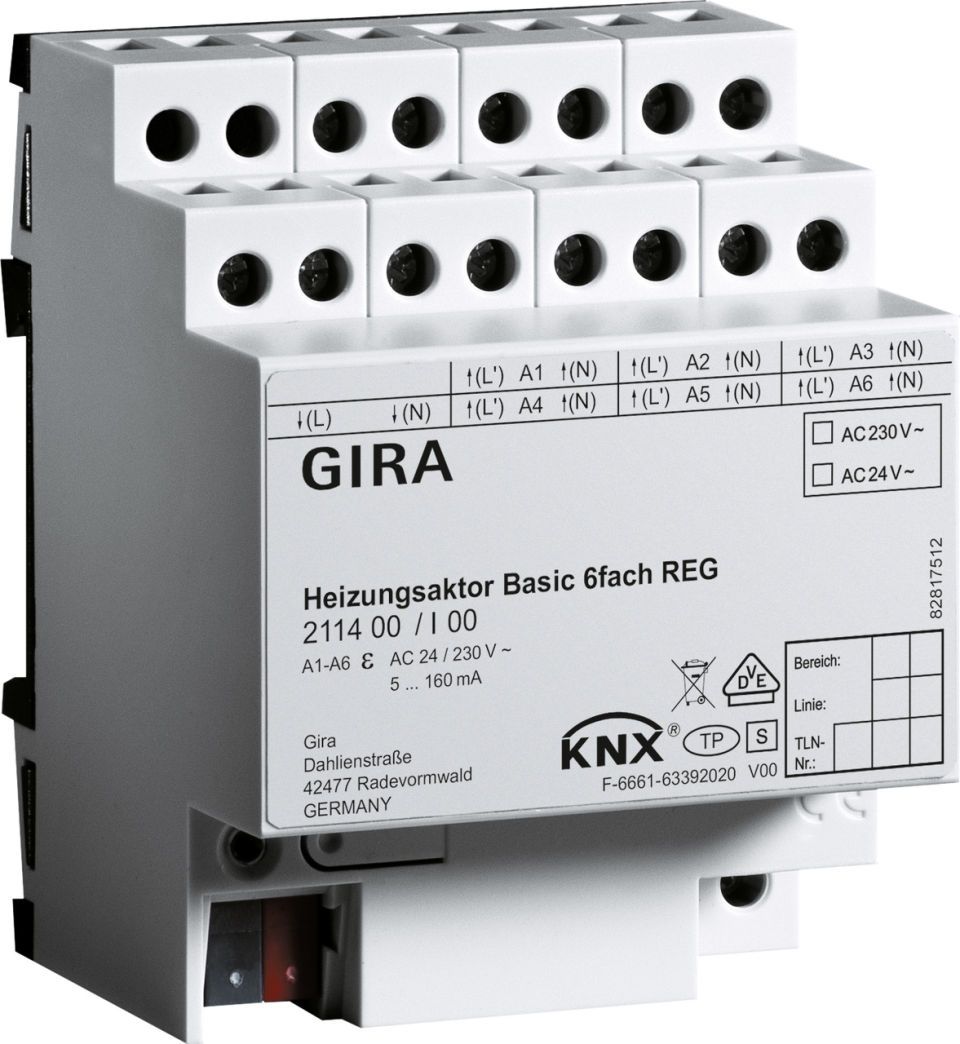 Gira KNX Heizungsaktor