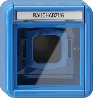 Abd. BSF + GlasscheibeWG AP Blau