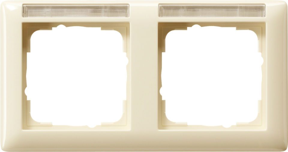 Gira Standard 55 Abdeckrahmen mit Beschriftungsfeld Gira Standard 55 Abdeckrahmen mit Beschriftungsfeld