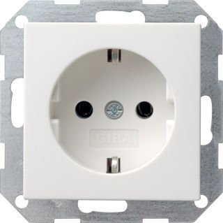 SCHUKO o.Kr. System 55 Reinweiß