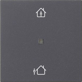 Gira System 55 KNX RF Bedienaufsatz Heizmodus