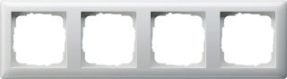 Abdeckrahmen 4fStandard 55 Reinweiß