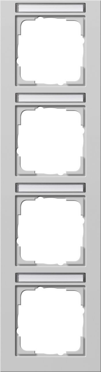 Gira E2 Abdeckrahmen mit Beschriftungsfeld Gira E2 Abdeckrahmen mit Beschriftungsfeld