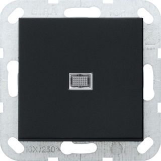 Wippschalter BS 20 AX Aus 2-p Kontroll System 55 Schwarz m