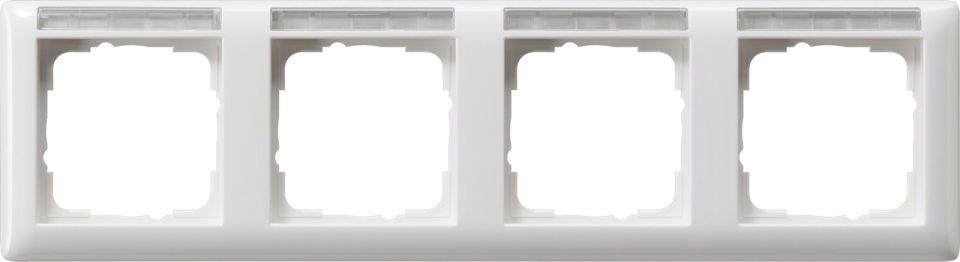 Gira Standard 55 Abdeckrahmen mit Beschriftungsfeld Gira Standard 55 Abdeckrahmen mit Beschriftungsfeld