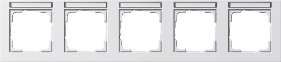 Gira E2 Abdeckrahmen mit Beschriftungsfeld Gira E2 Abdeckrahmen mit Beschriftungsfeld