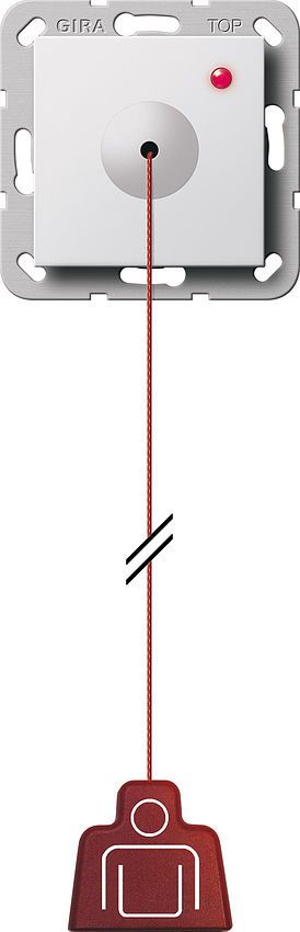 ZugtasterSystem 55 Reinweiß ZugtasterSystem 55 Reinweiß