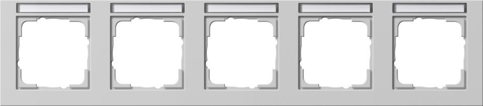 Gira E2 Abdeckrahmen mit Beschriftungsfeld Gira E2 Abdeckrahmen mit Beschriftungsfeld