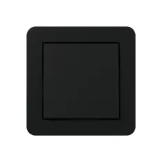 Gira E1 Schwarz matt