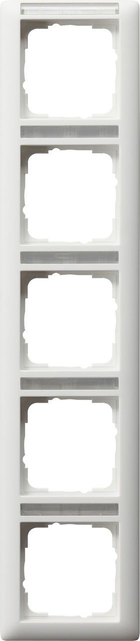 Gira Standard 55 Abdeckrahmen mit Beschriftungsfeld Gira Standard 55 Abdeckrahmen mit Beschriftungsfeld