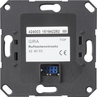 Gira Einsatz Ruftaster