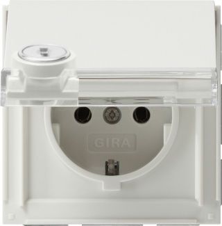 SCHUKO KD Schloss sortiert + BSFGira TX_44 (WG UP) Reinweiß