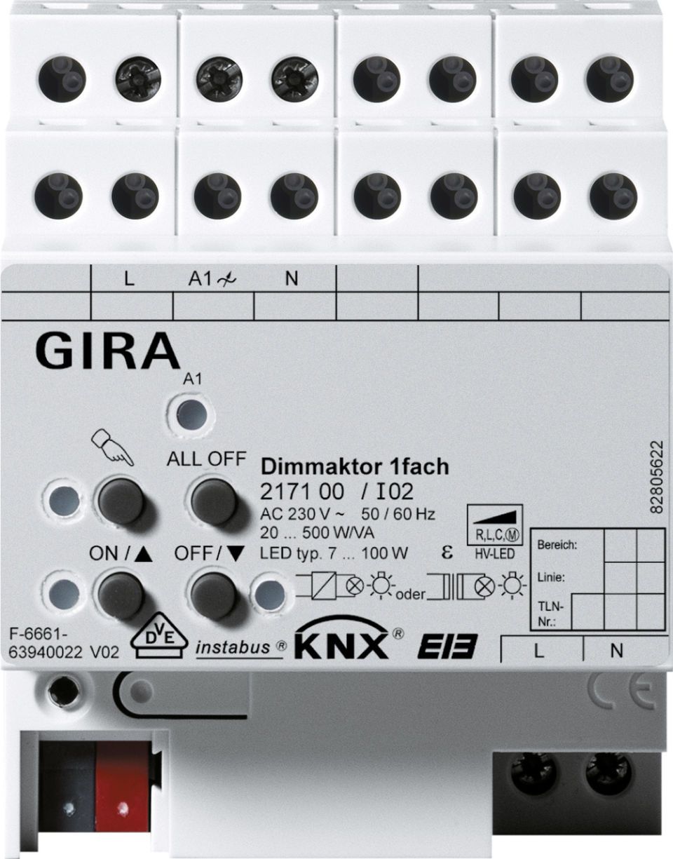 Gira KNX Dimmaktor