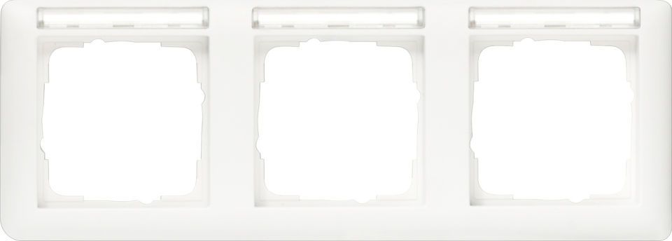 Gira Standard 55 Abdeckrahmen mit Beschriftungsfeld Gira Standard 55 Abdeckrahmen mit Beschriftungsfeld