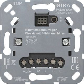 Gira System 3000 Raumtemperaturregler-Einsatz