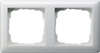 Abdeckrahmen 2fStandard 55 Reinweiß