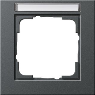 Abdeckrahmen 1f BSFGira E2 Anthrazit