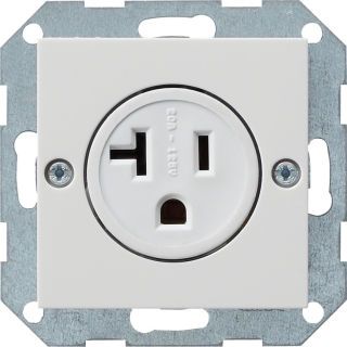 Gira System 55 Steckdose NEMA Amerika