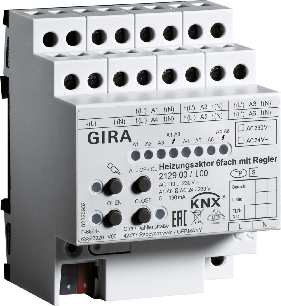 Gira KNX Heizungsaktor