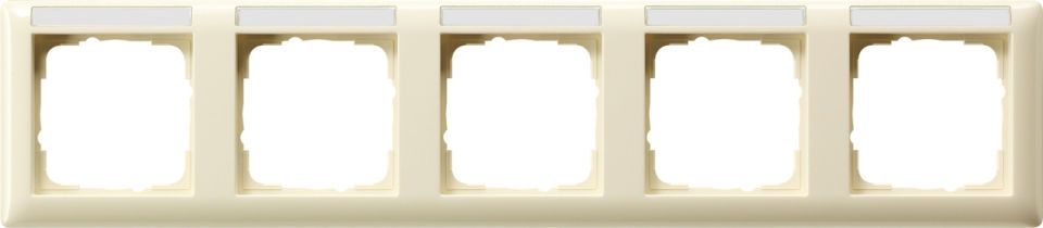 Gira Standard 55 Abdeckrahmen mit Beschriftungsfeld Gira Standard 55 Abdeckrahmen mit Beschriftungsfeld