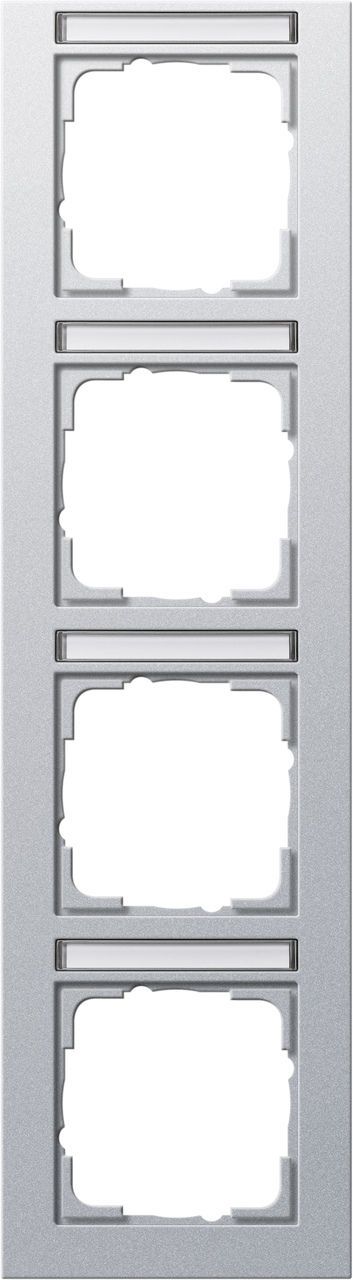 Gira E2 Abdeckrahmen mit Beschriftungsfeld Gira E2 Abdeckrahmen mit Beschriftungsfeld