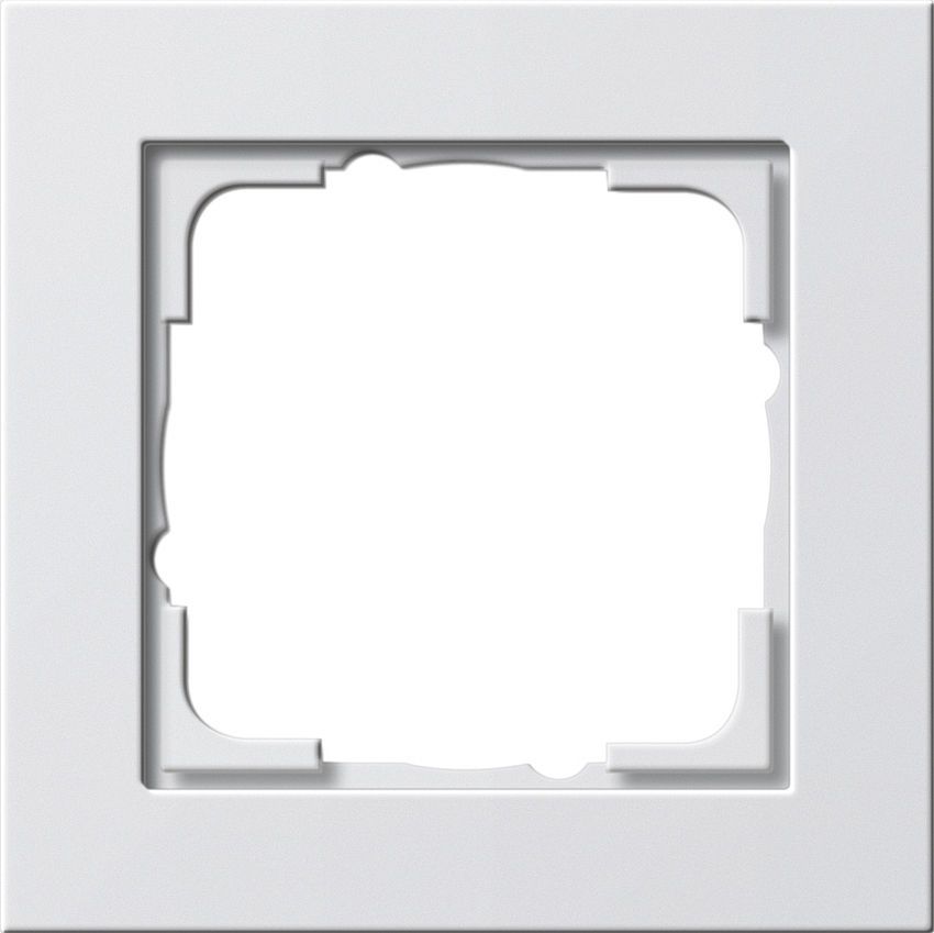 Abdeckrahmen 1fGira E2 Reinweiß