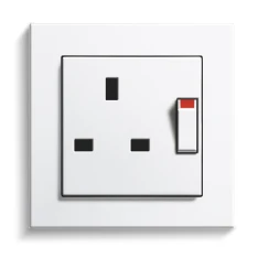 British Standard mit Shutter (Abbildung mit Gira E2)