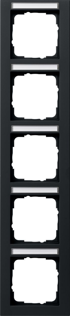 Gira E2 Abdeckrahmen mit Beschriftungsfeld Gira E2 Abdeckrahmen mit Beschriftungsfeld